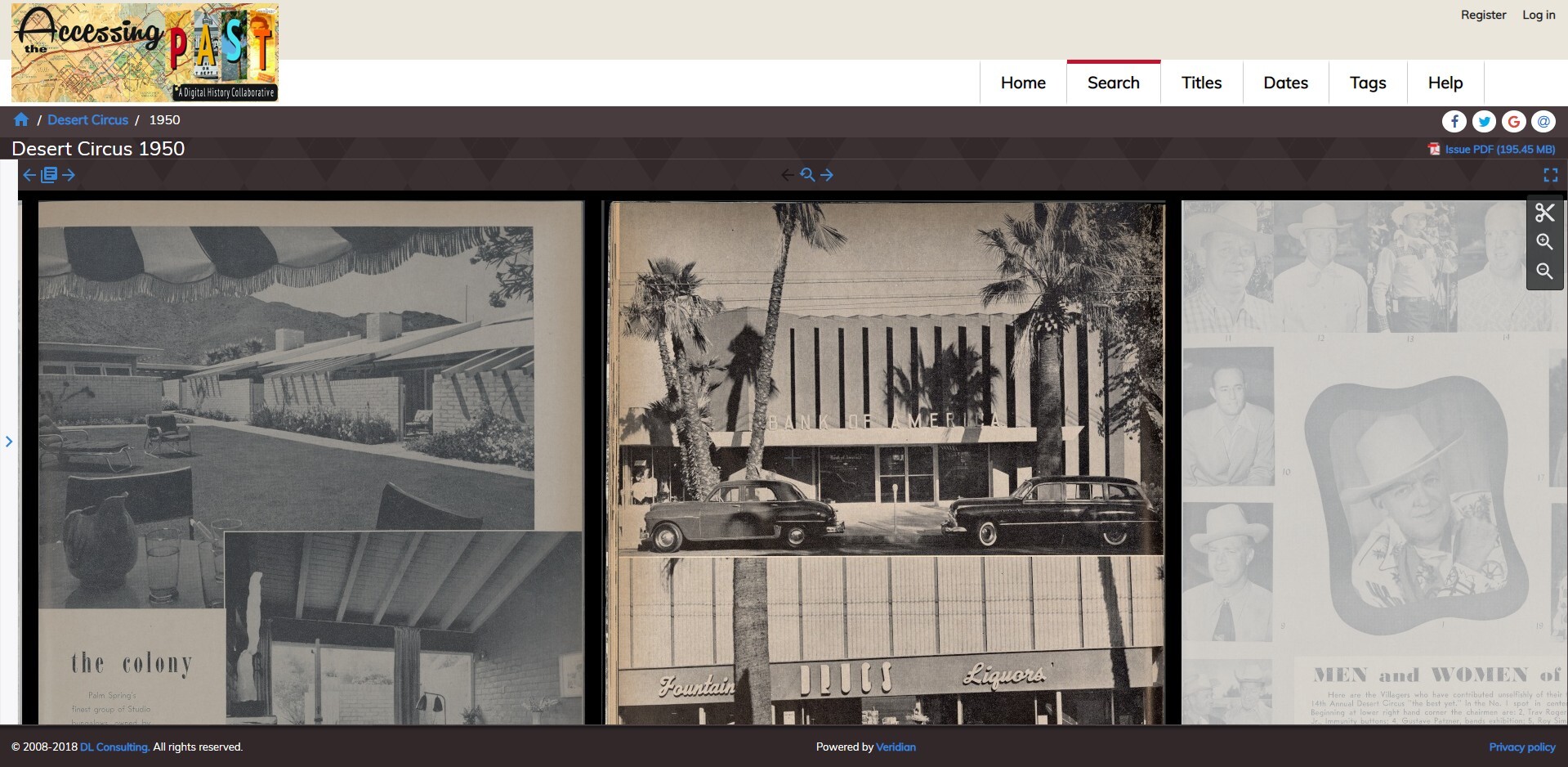 Palm Springs - Accessing the Past