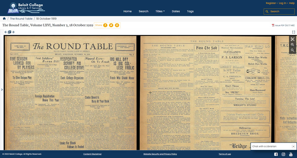 Beloit College Digital Publications Archive