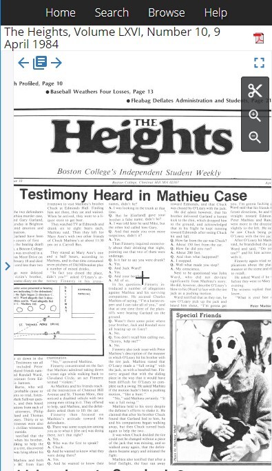 Boston College Newspapers