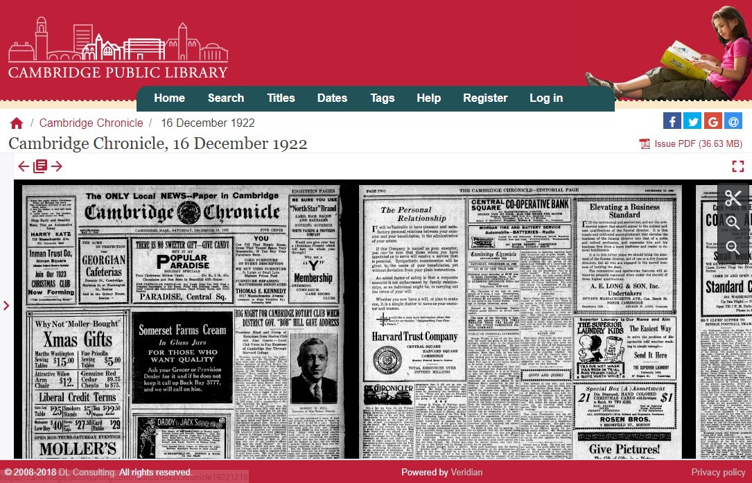 Cambridge Public Library