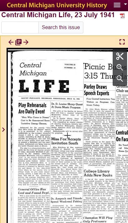 Central Michigan University History