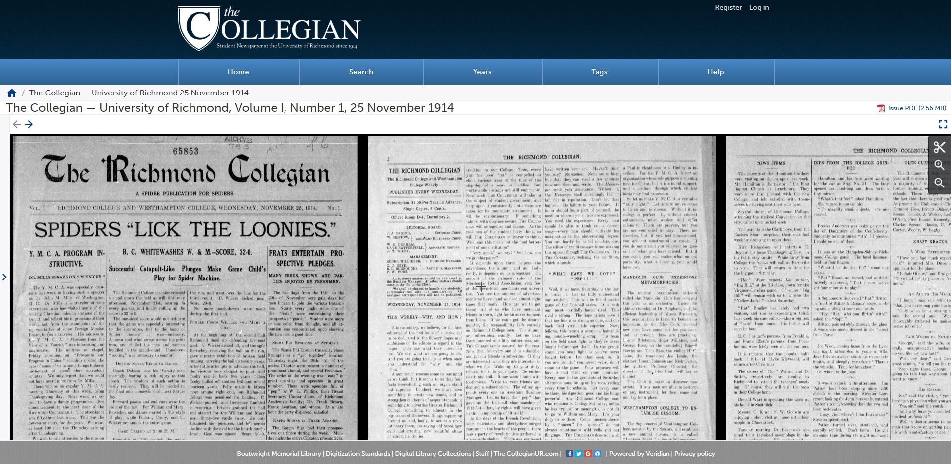 University of Richmond - The Collegian