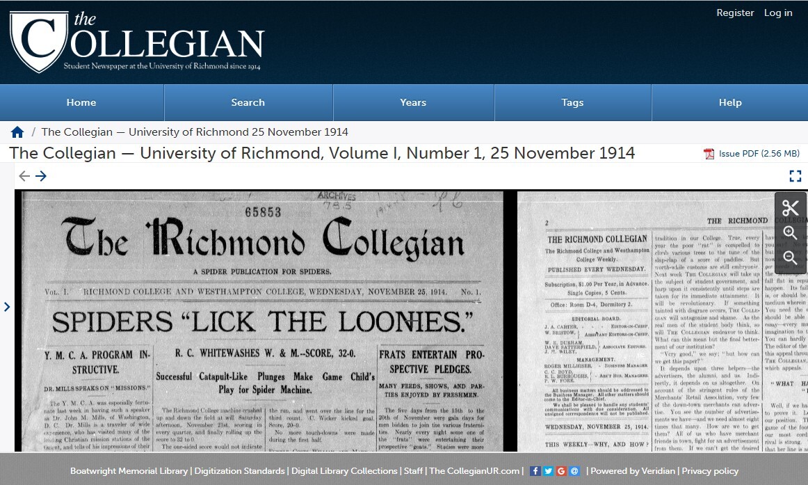 University of Richmond - The Collegian