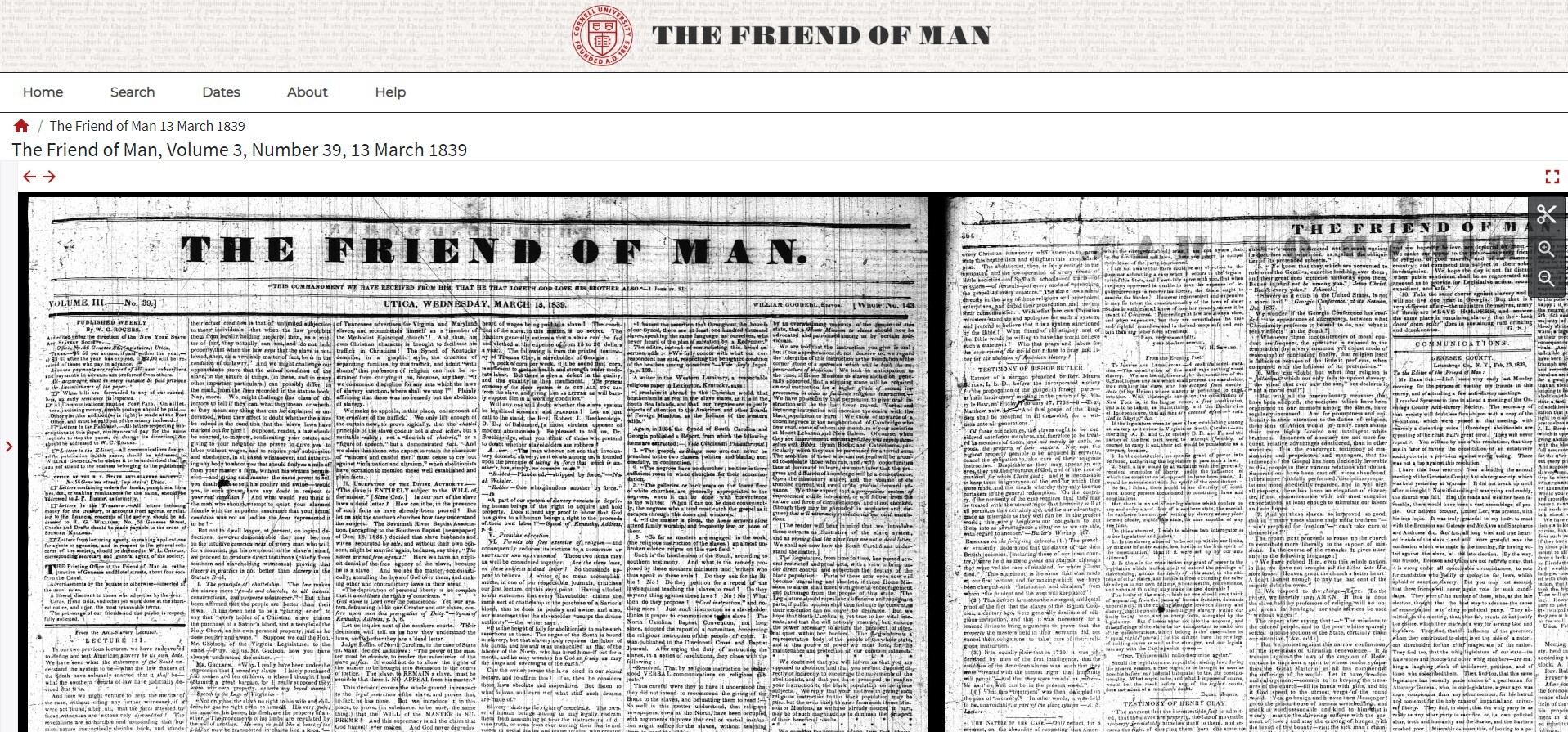 Cornell University - Friend of Man