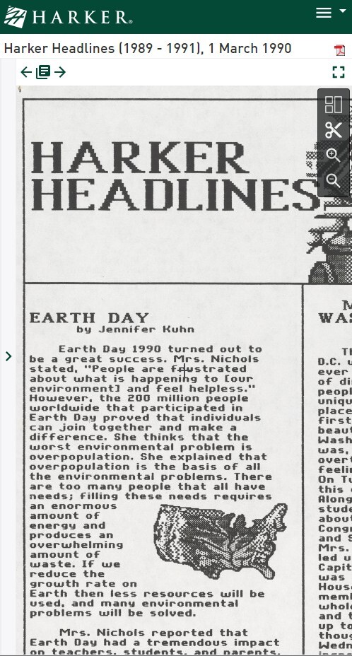 The Harker School Digital Archives