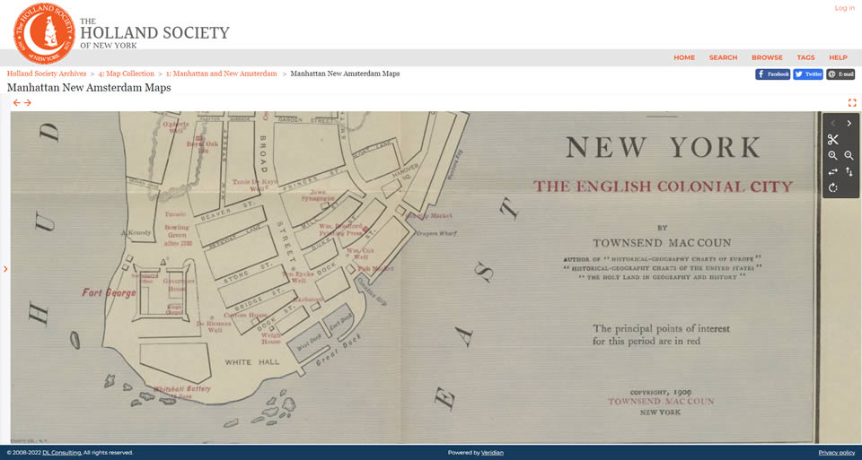 Holland Society of New York - Holland Society Archives