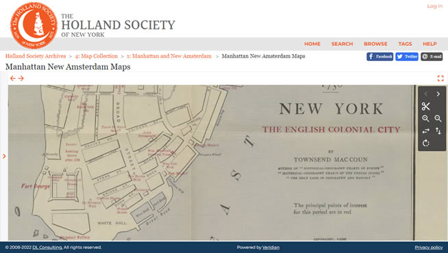 Holland Society of New York - Holland Society Archives
