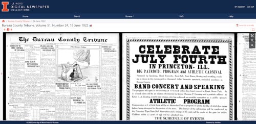 Illinois Digital Newspaper Collections