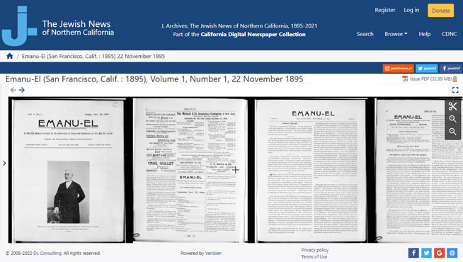 The Jewish News of Northern California