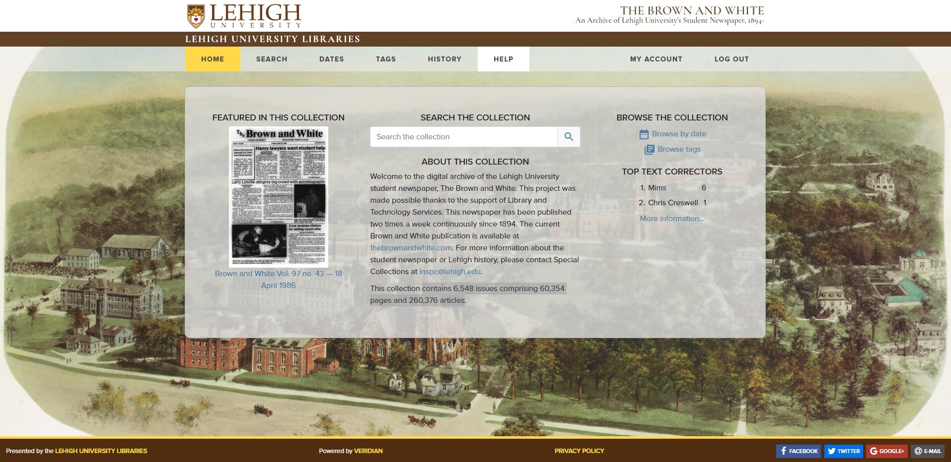 Lehigh University - The Lehigh Digital Archives