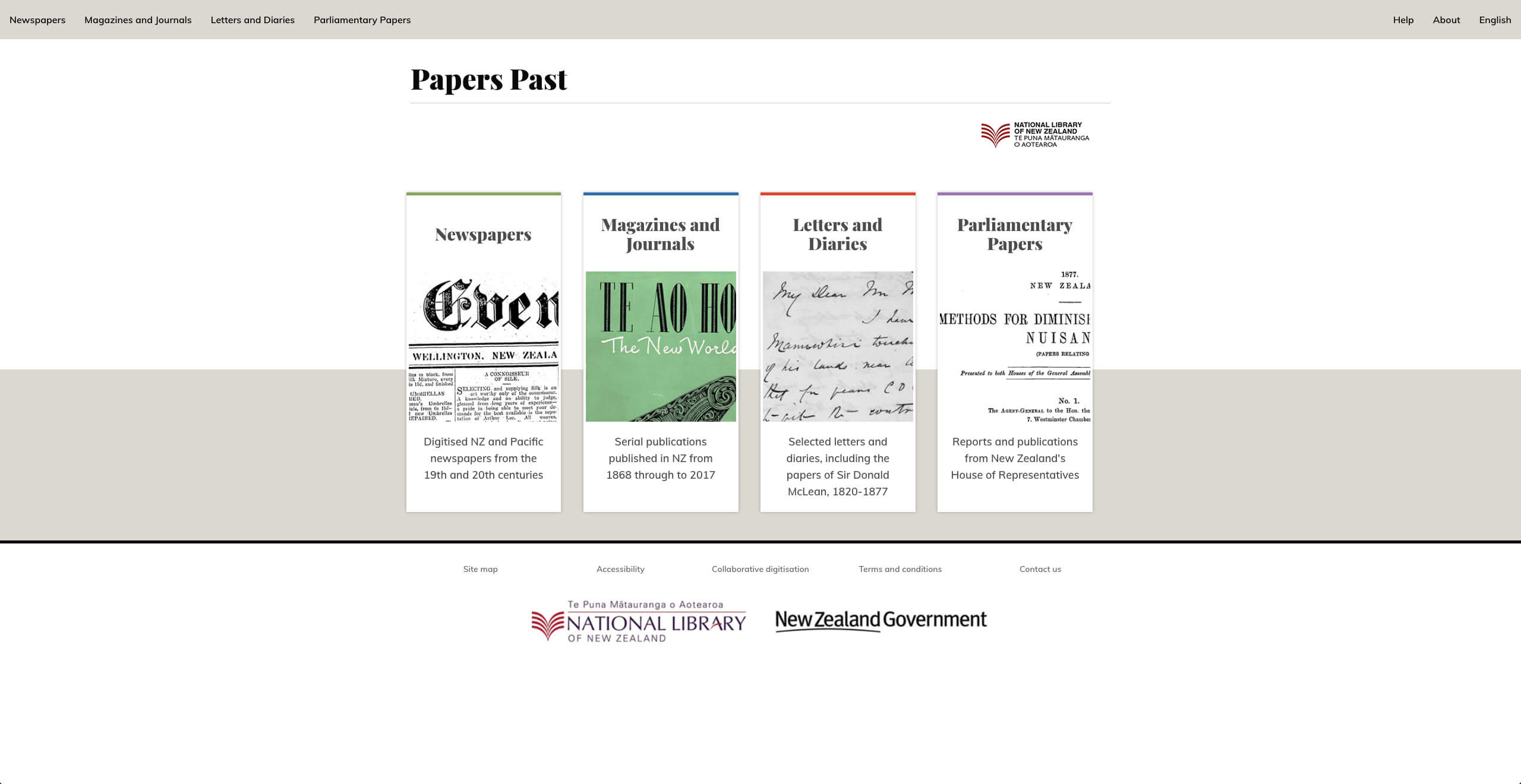 National Library of New Zealand - Papers Past