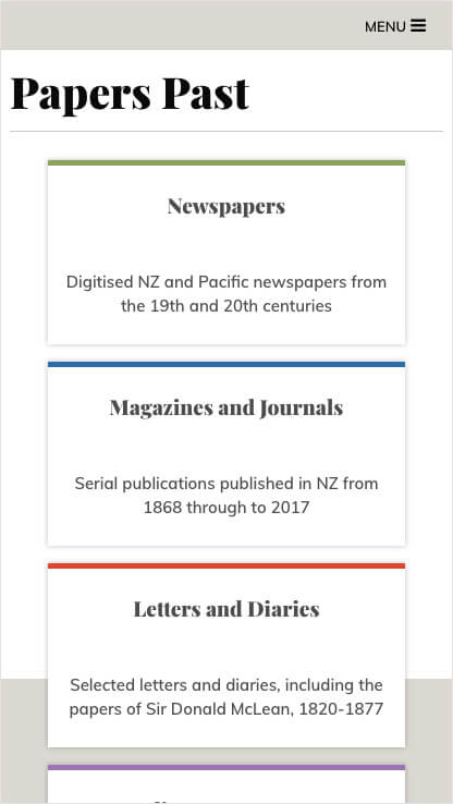 National Library of New Zealand - Papers Past
