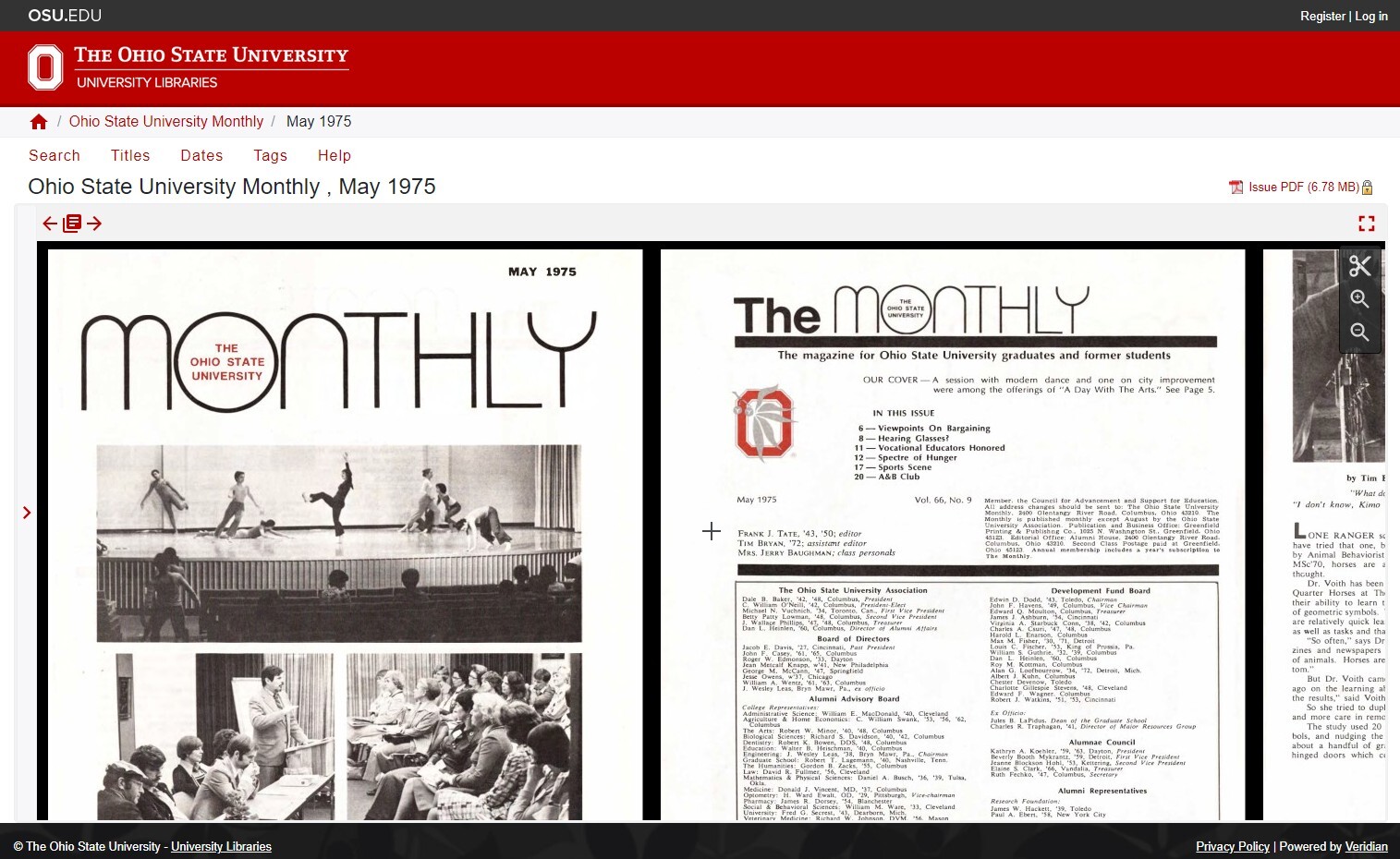 The Ohio State University Newspaper Archives