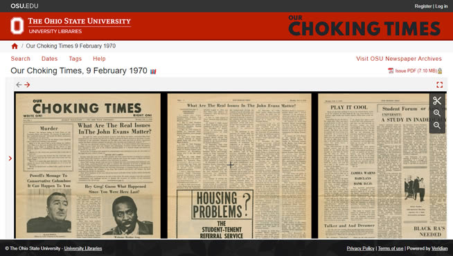 Ohio State University - Our Choking Times