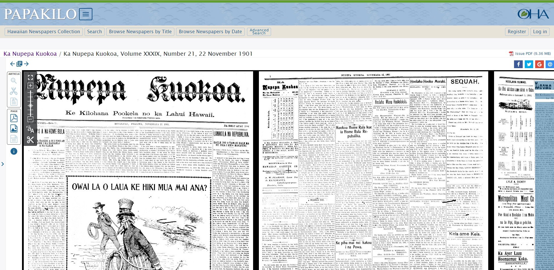 New York State Historic Newspaper Collection