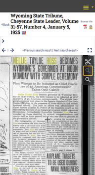 Wyoming Digital Newspaper Collection