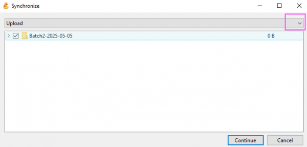 Cyberduck-Sync-Setting