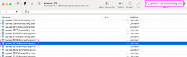 macOS-find-bucket