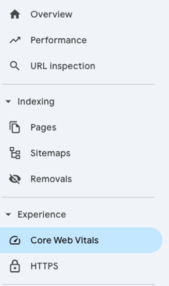Search Console Vitals