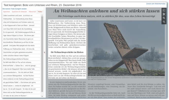 The Swiss National Library DigitalNewspaper Collection
